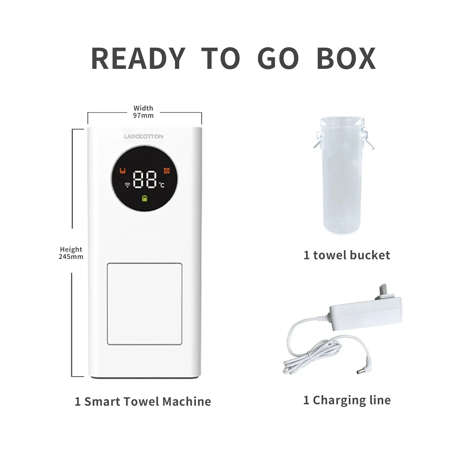 LADOCOTTON Home Smart Towel Machine W2J - LadocottonLADOCOTTON Home Smart Towel Machine W2J